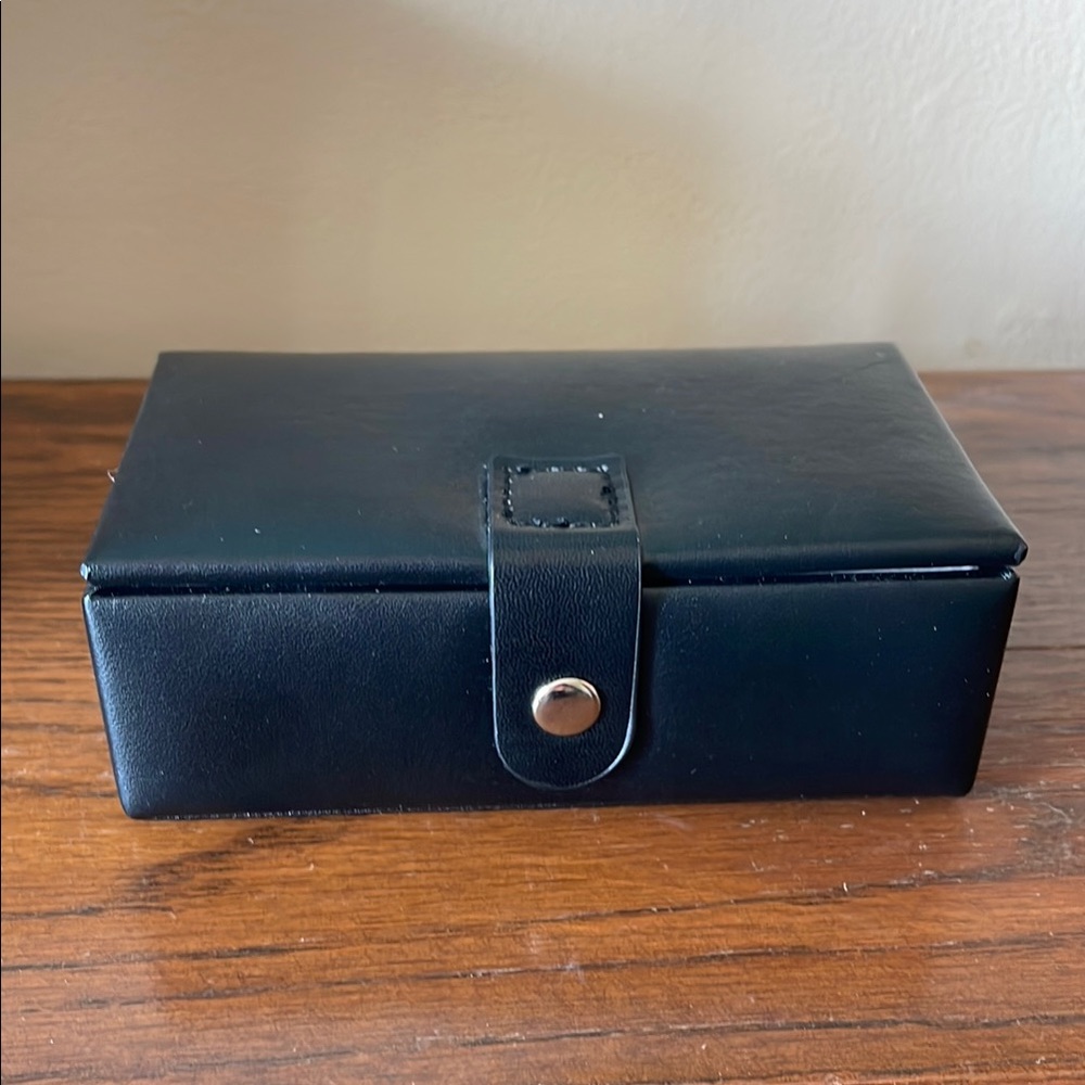 Travel size jewelry box case earrings rings bracelet necklace